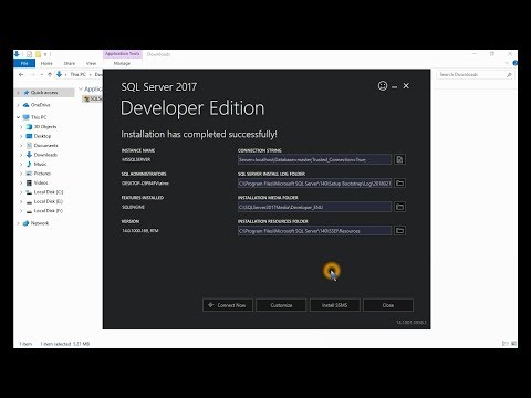 SQL Server 2017 - Part 1 - Download and Install