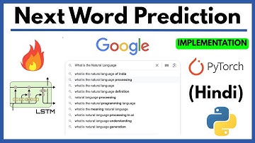 🔥 LSTM Next Word Prediction | NLP Project Step-by-Step Tutorial | Hindi