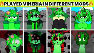 🔥 Have You Played Incredibox Sprunki BUT GREEN VINERIA in Different Mods Yet?