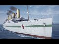 The sinking of britannic  honor  glory