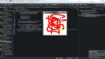 28. Ders Java AWT Tutorial MouseMotionListener example