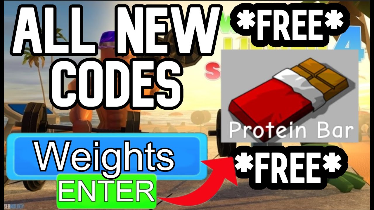 All New Working Codes For Weight Lifting Simulator 4 Youtube