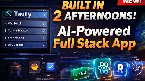Template + Tavily Doc = Full Stack App (Nearly Full Auto!)
