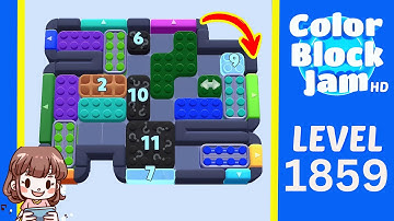 Color Block Jam Level 971 (1859) Solution Walkthrough