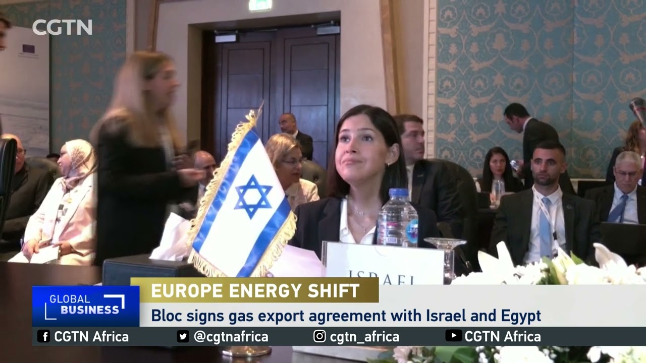 EU signs gas deal with Israel, Egypt in bid to ditch Russia