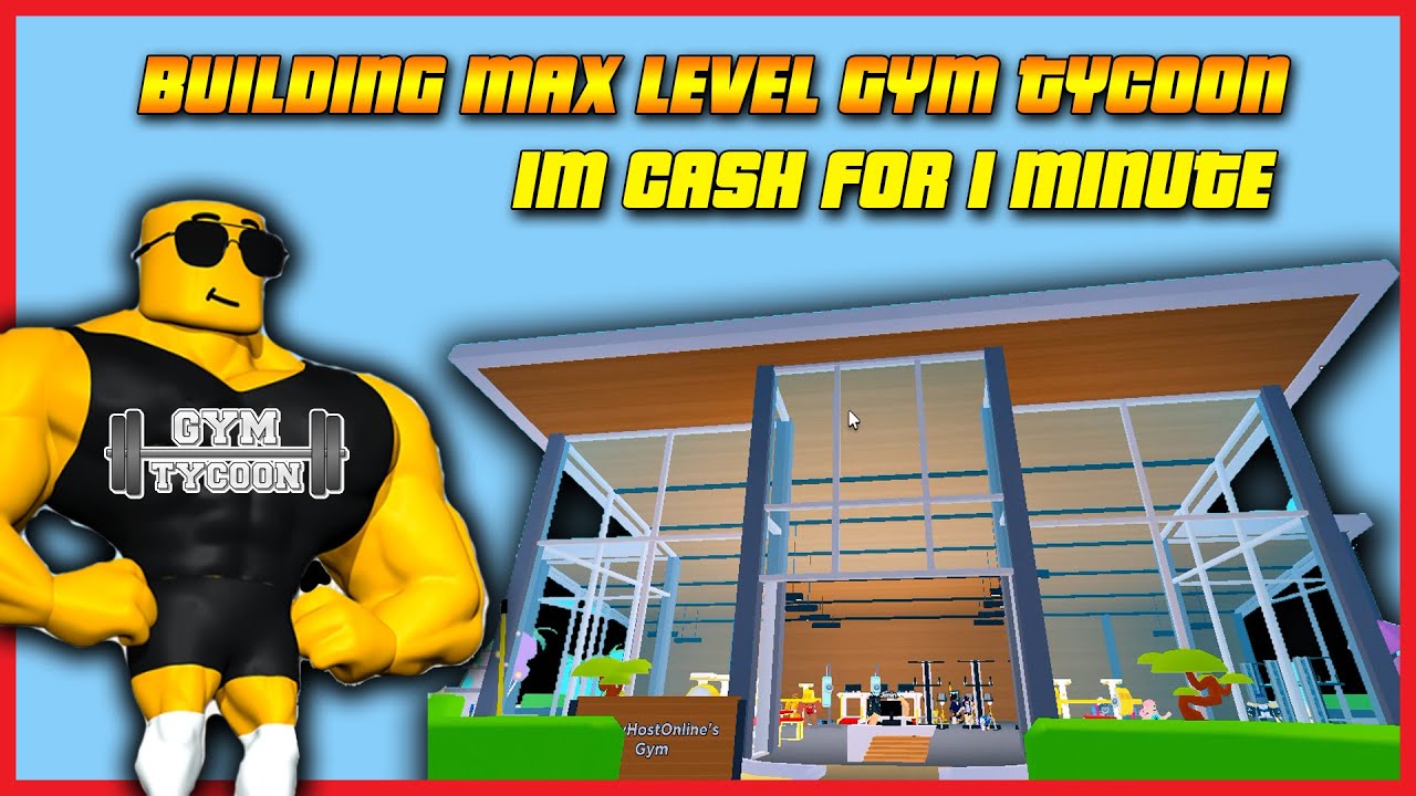 FÁBRICA DE ACADEMIA NO ROBLOX!! FIQUEI FORTE ? (Gym Tycoon) 