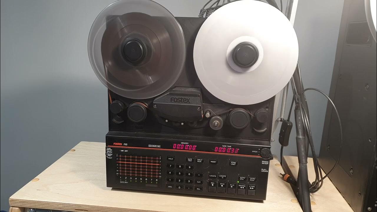 FOSTEX R8 controlled by Alesis LRC or Midi MMC using Arduino YouTube