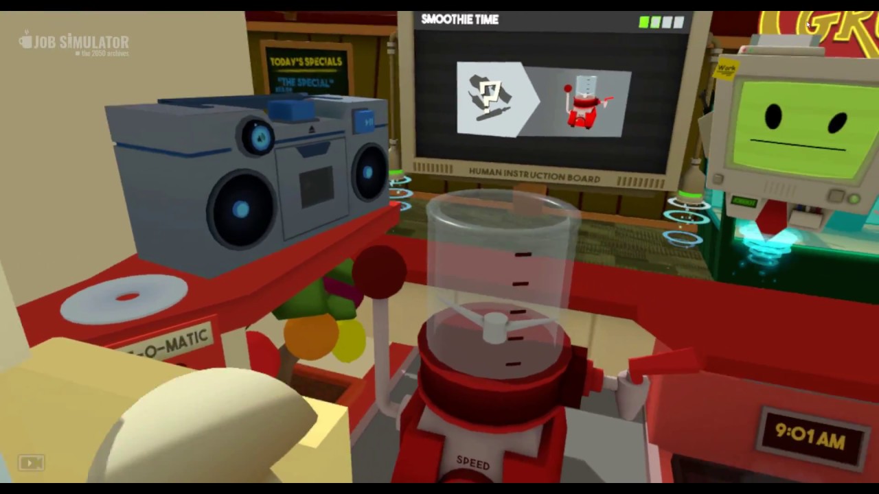 what jobs are there in job simulator gourmet chef