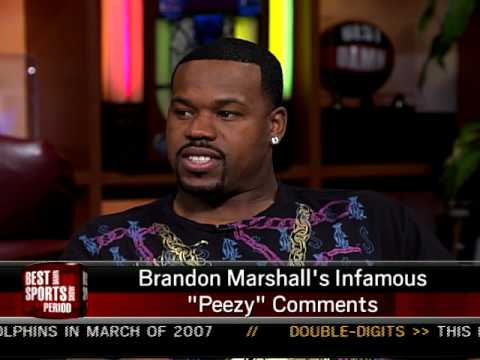 Joey Porter on the Best Damn Sports Show Period reacting to Brandon Marshall's "popcorn muscle" commets from the 2008 season. Porter said that he will demand an apology from Marshall when the two meet as teammates for the Pro Bowl in Hawaii.