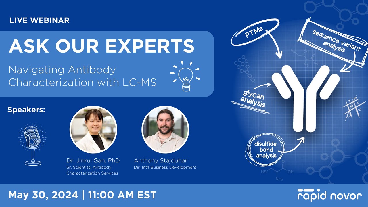 Ask Our Experts: Navigating Antibody Characterization through LC-MS