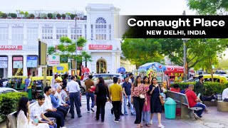 Walking in India - Connaught Place Delhi | Connaught Place Rajiv Chowk, New Delhi 🇮🇳