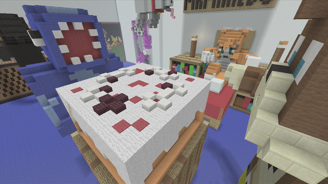 Minecraft Xbox - Stampy's Bedroom - Hunger Games - With 