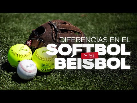 Video: ¿Qué es más difícil el softbol o el béisbol?