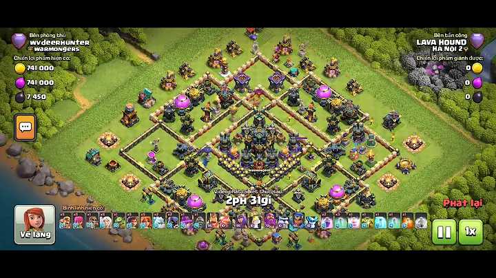 Combo Hall 16 Ủng Điện + Rễ Cây Leo Rank Huyền Thoại Đánh Nát Hall 17 Clash Of Clans