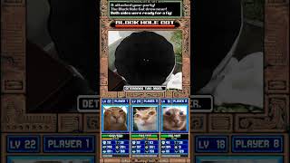 Battle Against Black Hole Cat #shorts