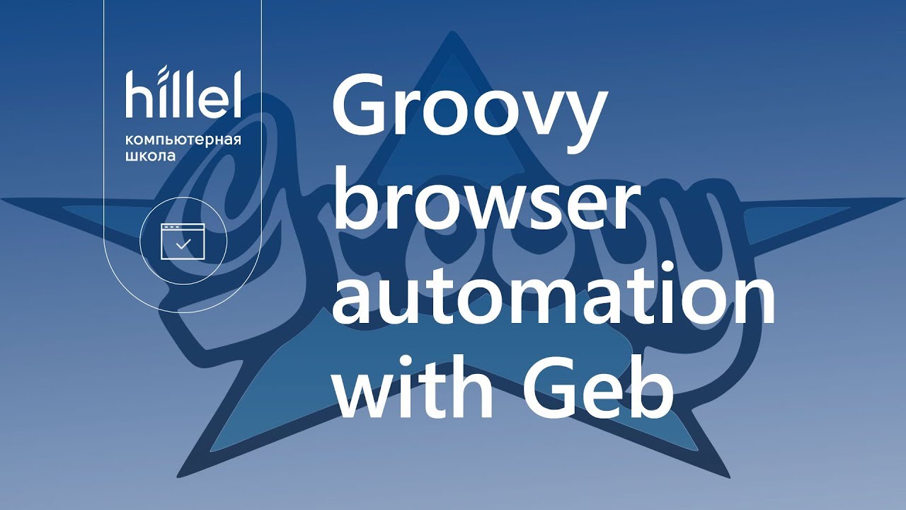 Groovy browser automation with Geb - YouTube