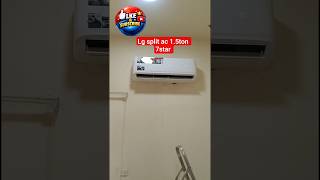 Lg split ac full installation 1.5ton 7star 2026 model #youtubeshorts #automobile #trending #foglamp
