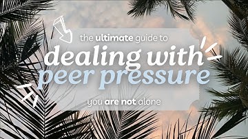 🚨 Dealing with PEER PRESSURE: Essential TIPS for Teens | The Sublime Society