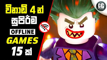 Top 15 Best OFFLINE! Games for Android & iOS Of 2023 | Sinhala