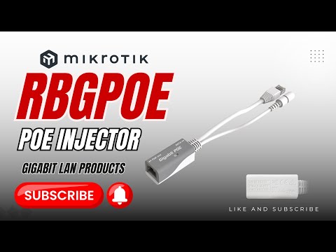 MikroTik PoE injector RBGPOE - NAS STORE