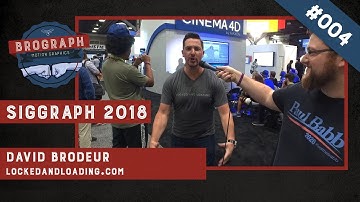 Siggraph 2018 - David Brodeur