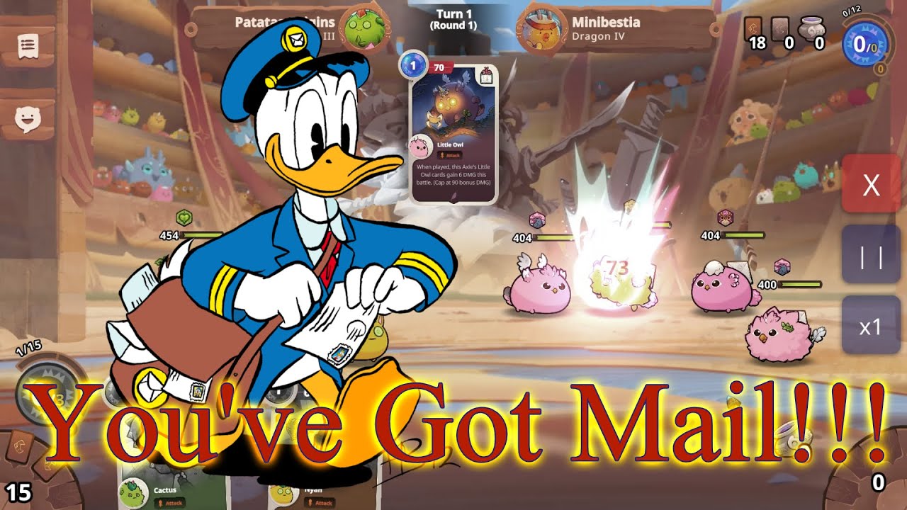 Beating a Super Annoying Triple Blackmail Team!  P.O.TV: (Replay) Axie Infinity Origin Off S1