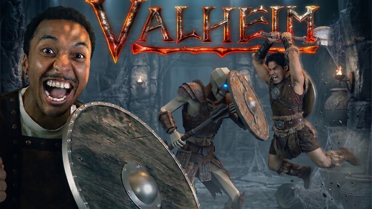 I Became a VIKING With Tinky ★ Valheim UPDATE ★ Gaming