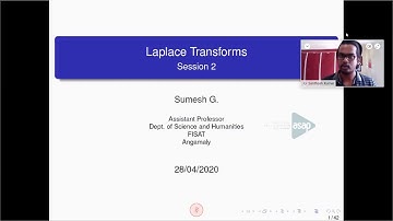 𝐋𝐚𝐩𝐥𝐚𝐜𝐞 𝐓𝐫𝐚𝐧𝐬𝐟𝐨𝐫𝐦𝐬 Part-2 | KTU Maths Online Class for MA202 & MAT102