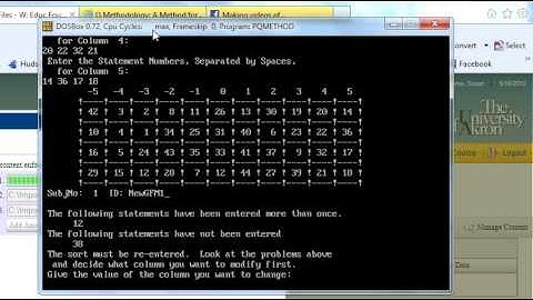Video 6 Entering Sorts Part 2 PQMethod