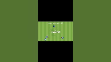 Triangle passing drill |  3 variation passing combo #footballdrills #coaching #soccer #football