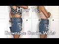 Ep. 4: How To Downsize Denim Waist [Nice & Clean Look]