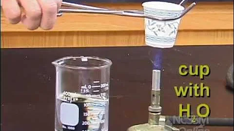 Boiling Water in Paper Cup