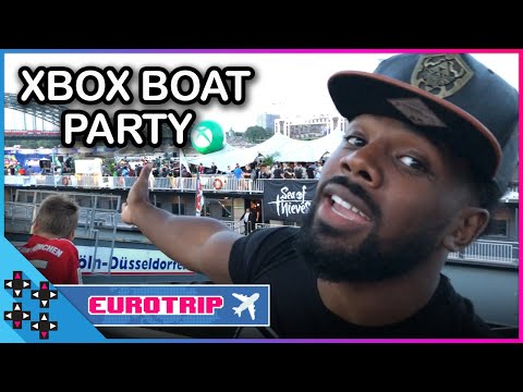 I'M ON A BOAT! Austin Creed's Gamescom 2018 RECAP!!! - UUDD EuroTrip Vlog