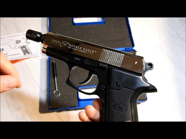 Colt Double Eagle CC // 9mm PAK // Blank Firing Pistol Review