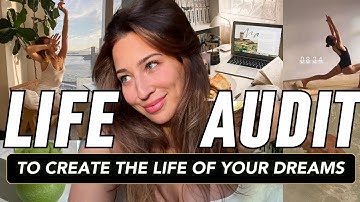HOW TO do a LIFE AUDIT for 2024 habits & to manifest your dream life