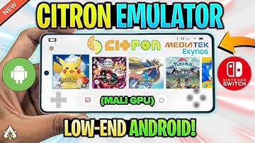 🔥 CITRON EMULATOR ANDROID MALI GPU SETUP/GAMEPLAY | *LOW-END* NINTENDO SWITCH EMULATOR?