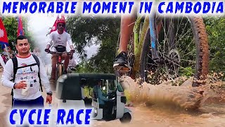 Cycle Race in Cambodia | Memorable Moment | Peaceful Rider  @Natural Life TV