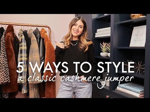 HOW TO STYLE A CASHMERE JUMPER 5 WAYS | WE ARE TWINSET