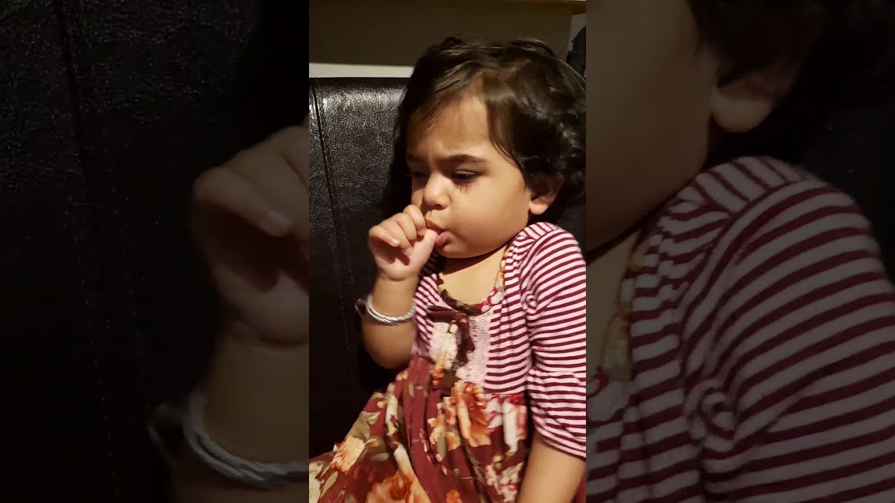 Cute Baby Girl Falling Asleep on the Chair | Funny Baby Video