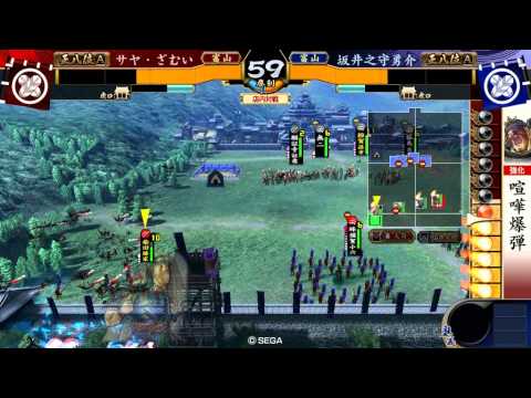 【戦国大戦】vs親父①　乱れ八咫烏vs喧嘩爆弾