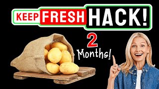 Potato Perfection: The Ultimate Kitchen HACK for Keeping Potatoes Fresh for Months!