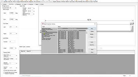 LEAP Concrete Girder Bridge Simple Span example