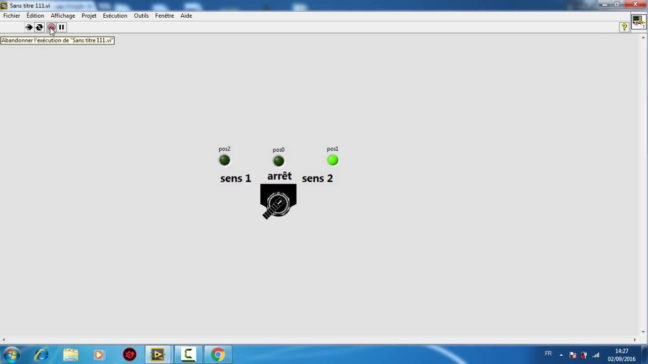 selecteur 3 position LABVIEW - YouTube