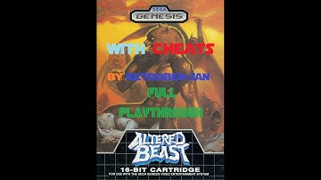 Gaming With Cheats: Altered Beast (Sega Genesis)