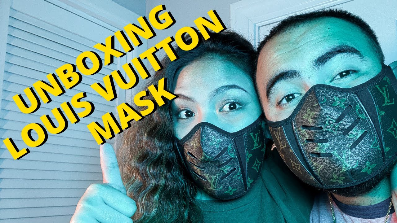 Unboxing Face knit Mask from Louis Vuitton 