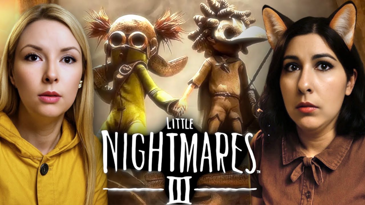 LITTLE NIGHTMARES 3 -  GAMEPLAY AO VIVO - COOP 
