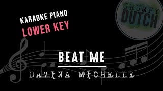 Beat me (F1 song) - Davina Michelle [piano cover in lower key E]