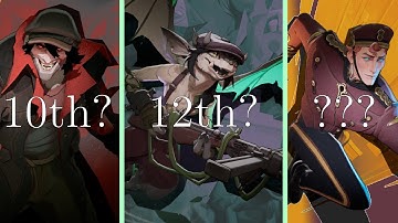 Ranking All 32 Characters In Deadlock From WORST To BEST