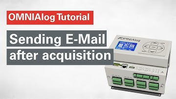 00. Sending Email after acquisition - SISGEO OMNIAlog tutorial