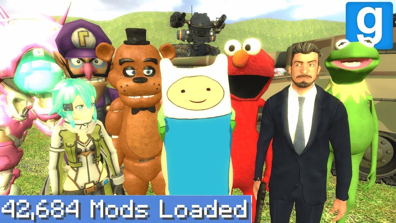 GMOD but we download every single addon 